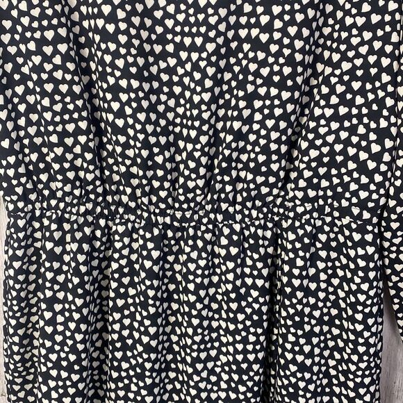 J. Crew Mercantile Heart Print Tulip Hem Dress Size 6   D - Picture 6 of 11